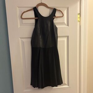 Mason Black Sleeveless Mini Dress